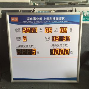 科技園連續(xù)安全天數電子看板?